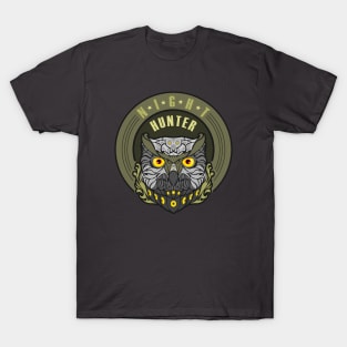 Owl Design, Night Hunter T-Shirt